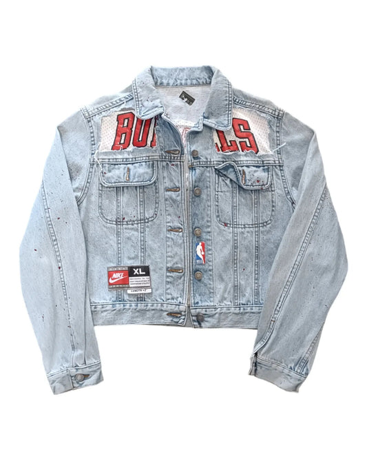 Veste upcycling Michael JORDAN NBA